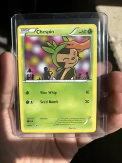 NM-MT 2015 Art Academy Competition Chespin GABI Promo Pokemon Card 1/100 - Image 1