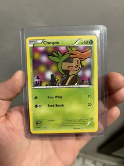 NM-MT 2015 Art Academy Competition Chespin GABI Promo Pokemon Card 1/100 - Image 3