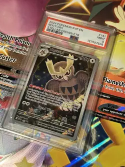 2024 Pokemon SVP EN Noctowl #141 Stellar Crown ETB PSA 9 Mint - Image 2