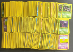 1999 Pokemon Fossil 520 card lot Common Uncommon Kabuto etc NM+ condition - Image 1