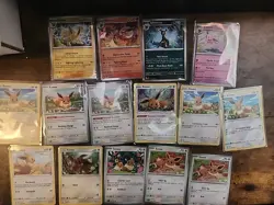 Pokemon TCG Eevee & Eeveelution Lot (14 Cards) – Hidden Fates, Promo - Image 1