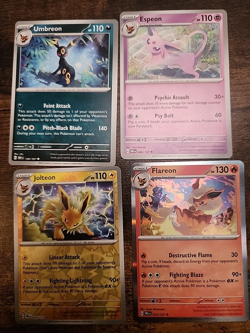 Pokemon TCG Eevee & Eeveelution Lot (14 Cards) – Hidden Fates, Promo - Image 2