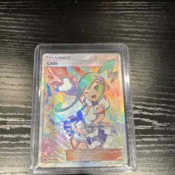 Pokemon TCG Lisia Full Art Ultra Rare Holo Trainer SM-Celestial Storm 164/168 - Image 1