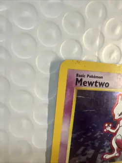 Pokemon Mewtwo 10/102 Holo Base Set Unlimited Holo 1999 TCG - Image 4