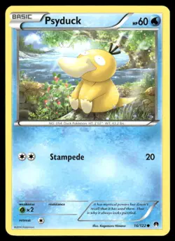 Pokemon Psyduck XY - BREAKpoint #16/122 - Image 1