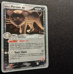 Pokemon EX UNSEEN FORCES - #116/115 Rocket's Persian ex - Holo - ENG - NM- - Image 5