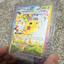 Pokemon Pikachu ex 238/191 SV08 Surging Sparks Holo Special Illustration Rare - Image 5
