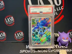 2023 POKEMON SVI EN-SCARLET & VIOLET ILLUSTRATION RARE #215 RIOLU PSA 9 - Image 1
