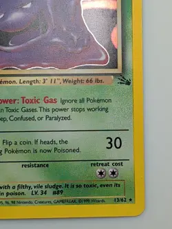 Muk Holo - Pokemon Fossil 13/62 Unlimited - Image 5