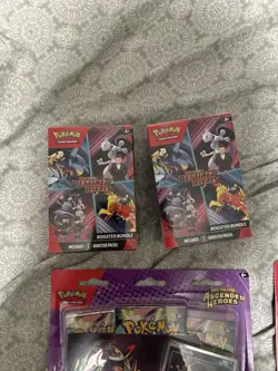 Pokemon TCG Destined Rivals & Ascended Heroes tech stickers + 12 packs - Image 2