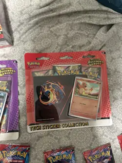 Pokemon TCG Destined Rivals & Ascended Heroes tech stickers + 12 packs - Image 4