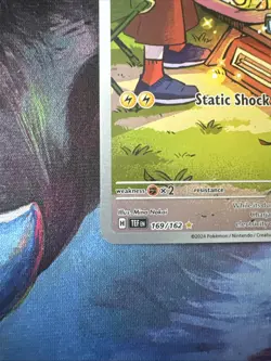 Charjabug 169/162 Illustration Rare Pokemon TCG SV05: Temporal Forces - Image 2