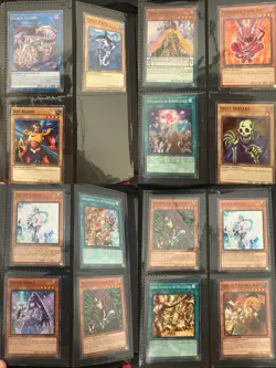 Yugioh! Bulk Card Lot - 200 total cards - Binder Included - 1996/2020/Speed Duel - Image 2