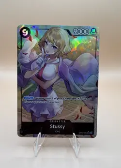 Stussy OP07-085 (Alt Art) SR One Piece Card Game TCG ENGLISH NM - Image 1