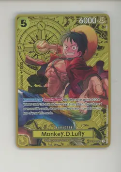 One Piece English ST13-015 2nd Anniversary Set Super Rare Monkey D. Luffy - Image 1