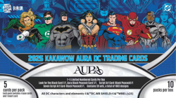2025 Kakawow Aura DC Trading Cards Standard Hobby Box Sealed Superman Batman - Image 2