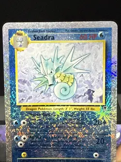 Pokemon Card Seadra 63/110 Legendary Collection Set Reverse Holo Light Play - Image 2