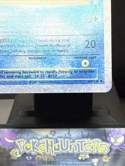 Pokemon Card Seadra 63/110 Legendary Collection Set Reverse Holo Light Play - Image 5