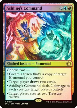 Ashling's Command Foil Lorwyn Eclipsed NM MTG - Image 1