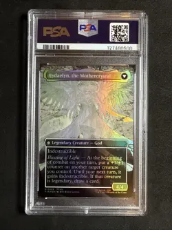 2025 MTG Final Fantasy EN Woodblock Borderless Foil “VENAT/HYDAELYN”🔥Psa 10 - Image 2