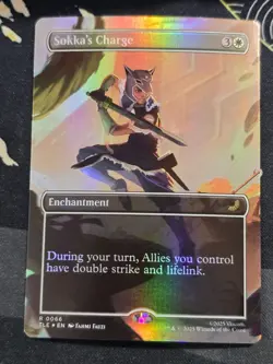 Sokka's Charge (Borderless) Avatar: The Last Airbender: Eternal-Legal Foil - Image 1