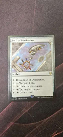 Staff of Domination Commander Legends Regular - Image 1
