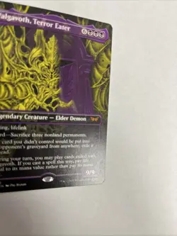 Valgavoth Terror Eater Showcase Nonfoil Card #0352 MTG LP - Image 2