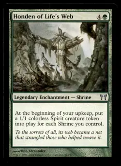 Honden of Life's Web LP Light Play Champions of Kamigawa MTG [9317] - Image 1