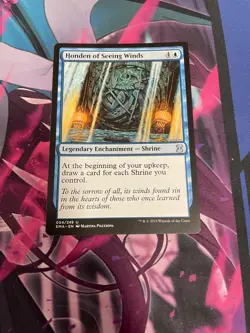 MTG - HONDEN OF SEEING WINDS - UNCOMMON - EMA - NM - Image 1