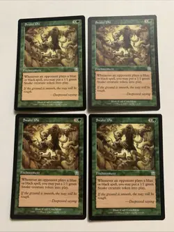 1x Snake Pit - NM/LP - Mercadian Masques - Green - MTG Possible Playset - Image 1
