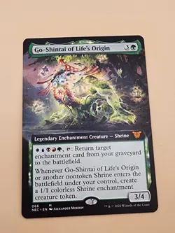 Go-Shintai of Life's Origin (Extended Art) Commander: Kamigawa: Neon Dynasty LP - Image 2