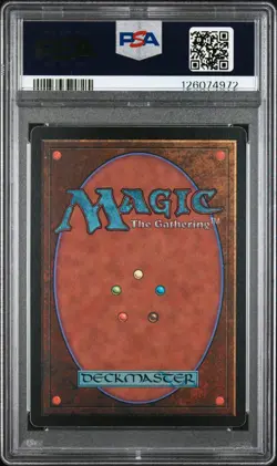 MTG - Plains - ALTERNATE 4th Edition Magic - Graded PSA 7 - Image 2