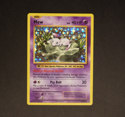 Pokemon TCG, Mew, NM, XY Evolutions 53/108, Holo Rare Card, English - Image 1