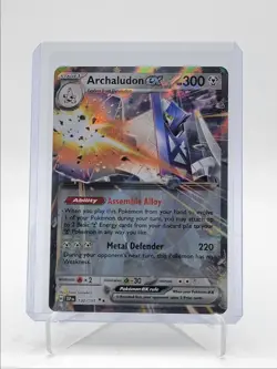 ARCHALUDON EX 2024 POKEMON SURGING SPARKS DOUBLE RARE 130/191 Q5542 - Image 1