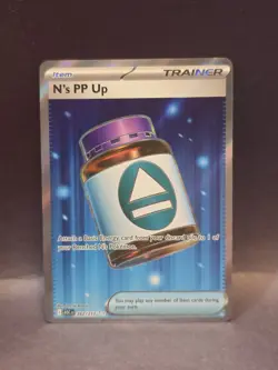 N's PP Up 262/217 Full Art Ultra Rare Pokemon Ascended Heroes ENGLISH NM - Image 1