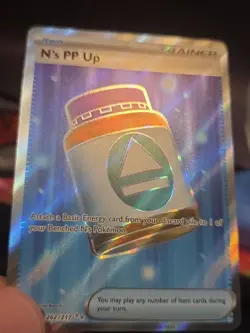 N's PP Up 262/217 Full Art Ultra Rare Pokemon Ascended Heroes ENGLISH NM - Image 3