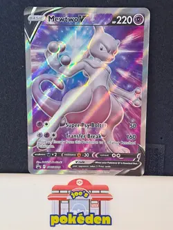 Mewtwo V Swsh229 Swsh: Sword & Shield Promo Cards Holo NM/MT Pokemon TCG - Image 1