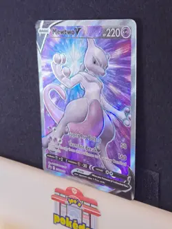 Mewtwo V Swsh229 Swsh: Sword & Shield Promo Cards Holo NM/MT Pokemon TCG - Image 2