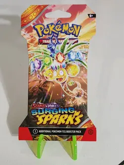 Pokemon Scarlet & Violet Surging Sparks Sleeved Booster Pack – Sealed 820650853258 - Image 1
