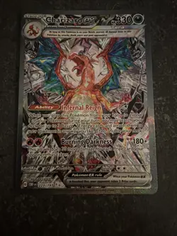 Charizard ex 223/197 Special Illustration Rare Obsidian Flames Pokemon Card - Image 4