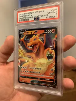 PSA 10 GEM MINT Charizard V 019/189 Darkness Ablaze HOLO RARE Pokemon Card - Image 2