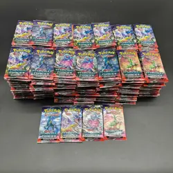 Lot of (400) Pokemon TCG Scarlet & Violet Temporal Forces Booster Packs Sealed - Image 1