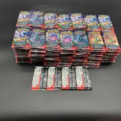 Lot of (400) Pokemon TCG Scarlet & Violet Temporal Forces Booster Packs Sealed - Image 2