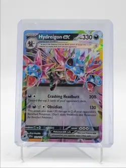 HYDREIGON EX 2024 POKEMON SURGING SPARKS DOUBLE RARE 119/191 Q5542 - Image 1