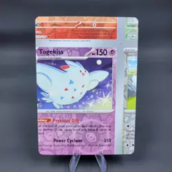 Pokemon TCG Error Miscut Card Togekiss 085/197 Obsidian Flames Reverse Holo Rare - Image 1
