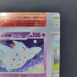 Pokemon TCG Error Miscut Card Togekiss 085/197 Obsidian Flames Reverse Holo Rare - Image 5