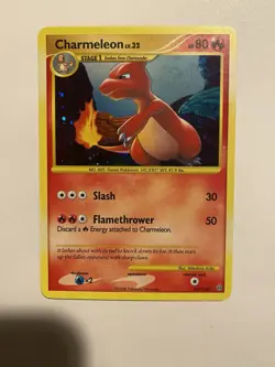 2008 POKEMON DIAMOND & PEARL STORMFRONT #102 CHARMELEON-HOLO W/ Swirl 🌀 - Image 1