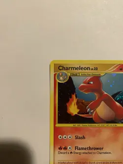 2008 POKEMON DIAMOND & PEARL STORMFRONT #102 CHARMELEON-HOLO W/ Swirl 🌀 - Image 4