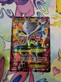 M Mewtwo EX 160/162 - XY Breakthrough Full Art Mega - Pokemon Card TCG - Image 1