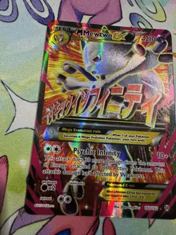 M Mewtwo EX 160/162 - XY Breakthrough Full Art Mega - Pokemon Card TCG - Image 5